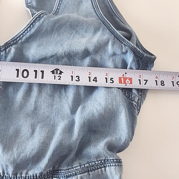 NWT Rag & Bone Jean Mojave Chambray Romper, sz S - Picture 9 of 13